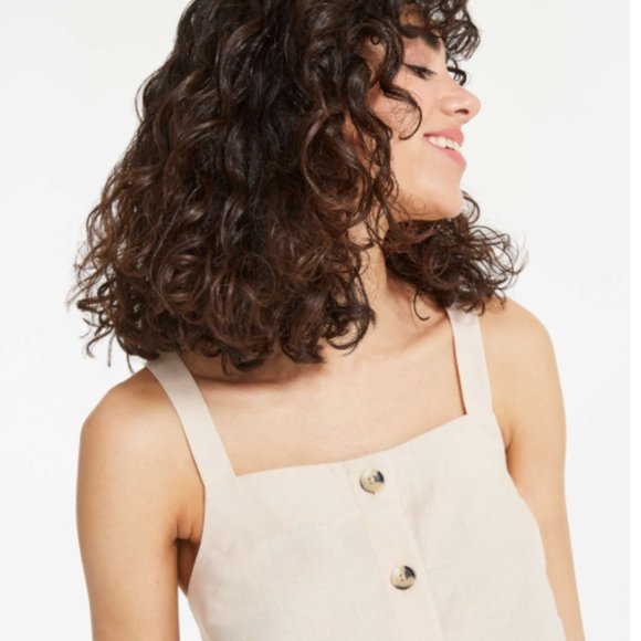 Linen-blend tank Joe Fresh S - Picture 2 of 8